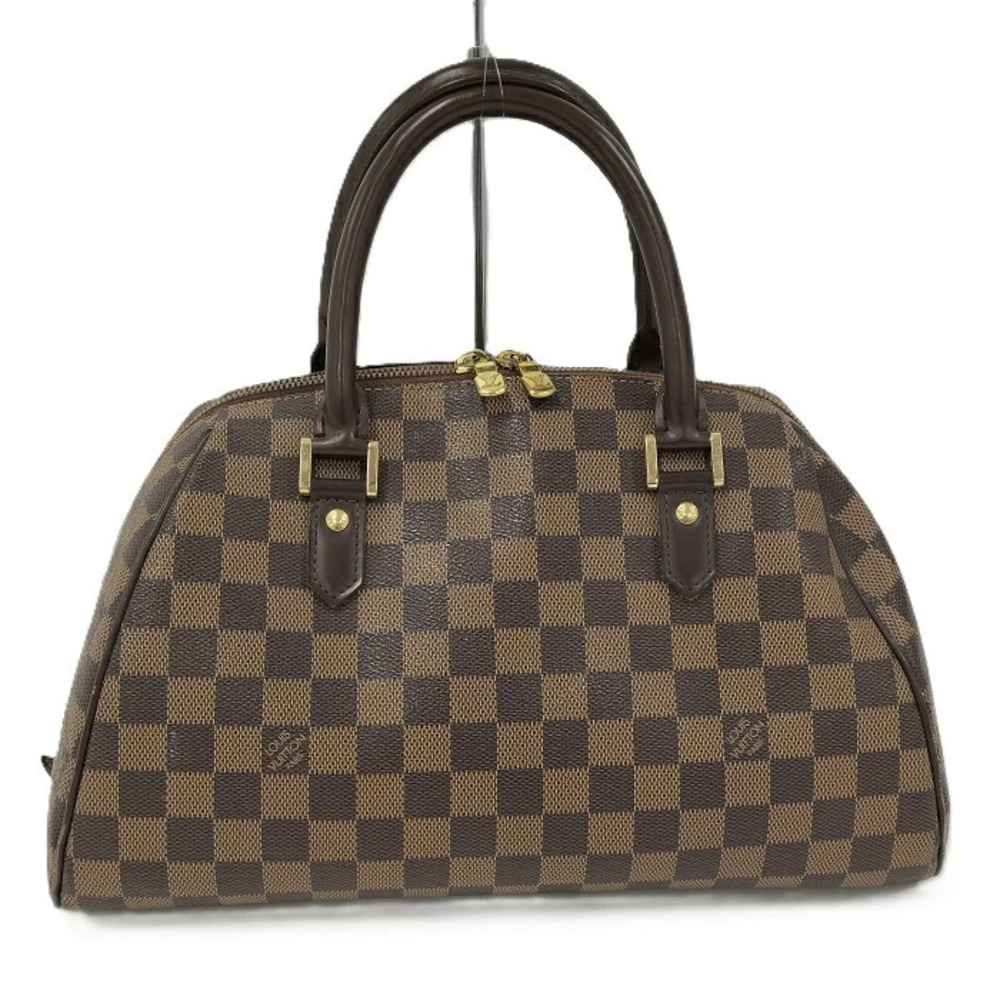 Louis Vuitton Ribera Handbag Damier Ebene Brown